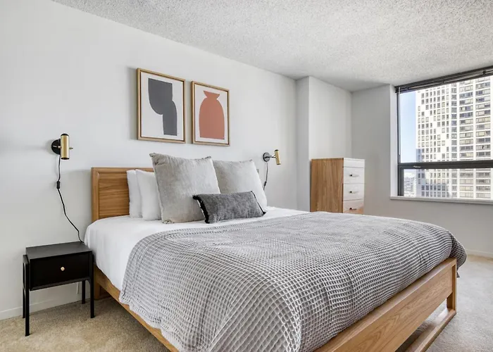 Streeterville 1br W Gym Pool Nr Navy Pier Chi-447 Apartamento