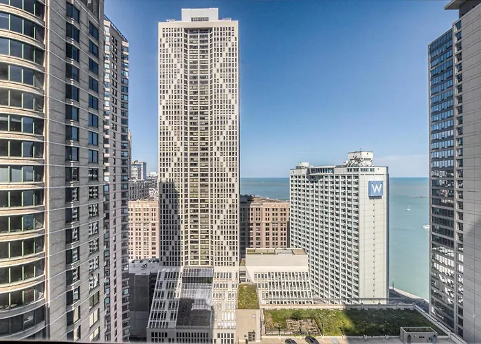 Apartamento Streeterville 1br W Gym Pool Nr Navy Pier Chi-447 *